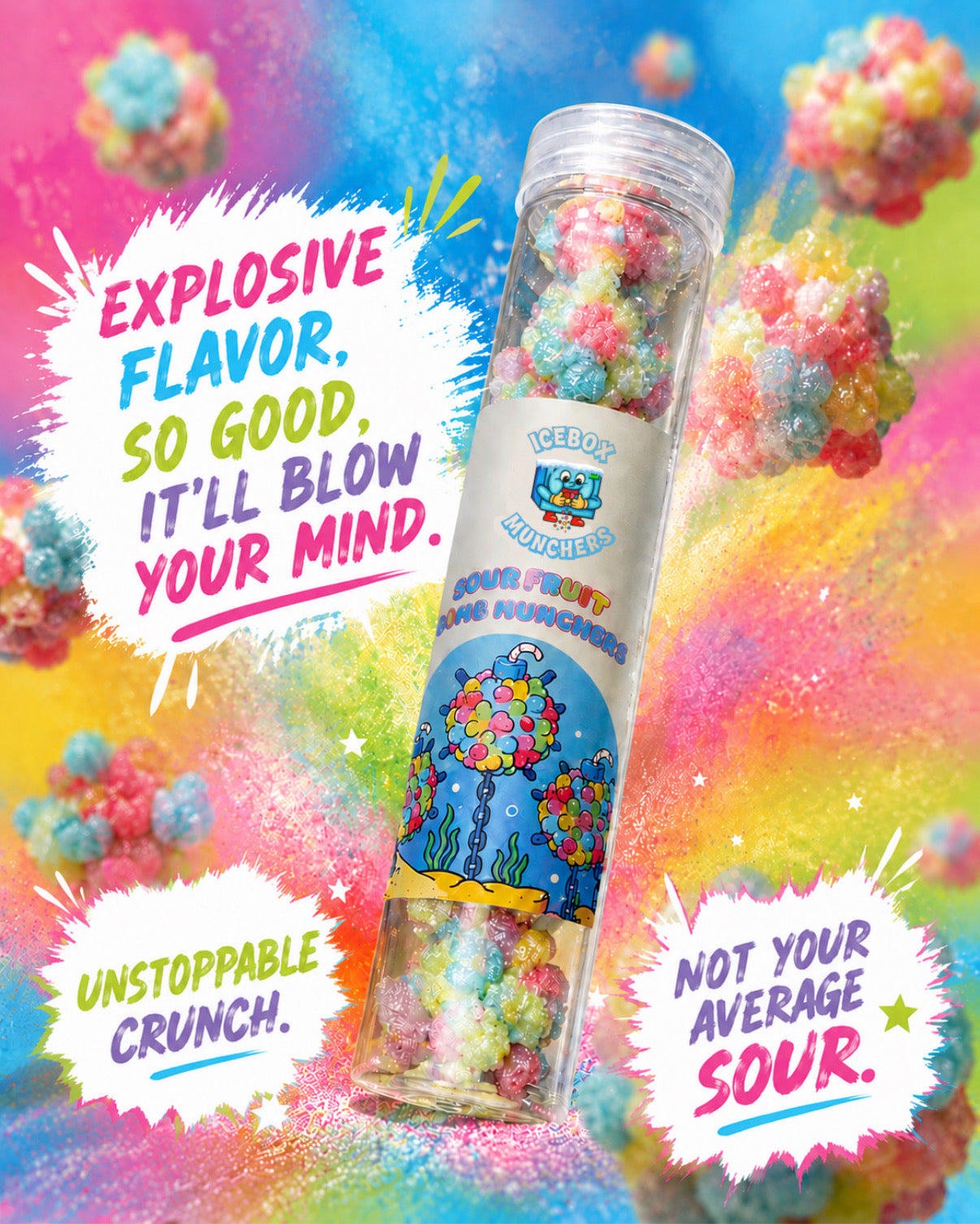 Sour Fruit Bomb Munchers