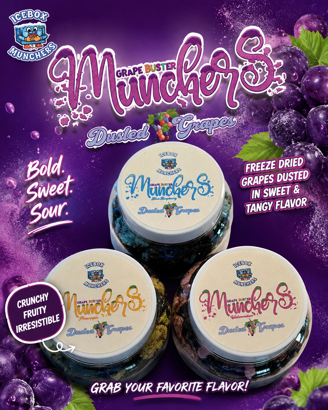 Grape Duster Munchers